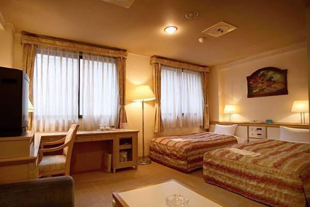 Twin Room, 2 Twin Beds | Desk