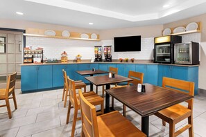 Free buffet breakfast