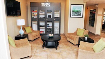 Sala de estar en el lobby