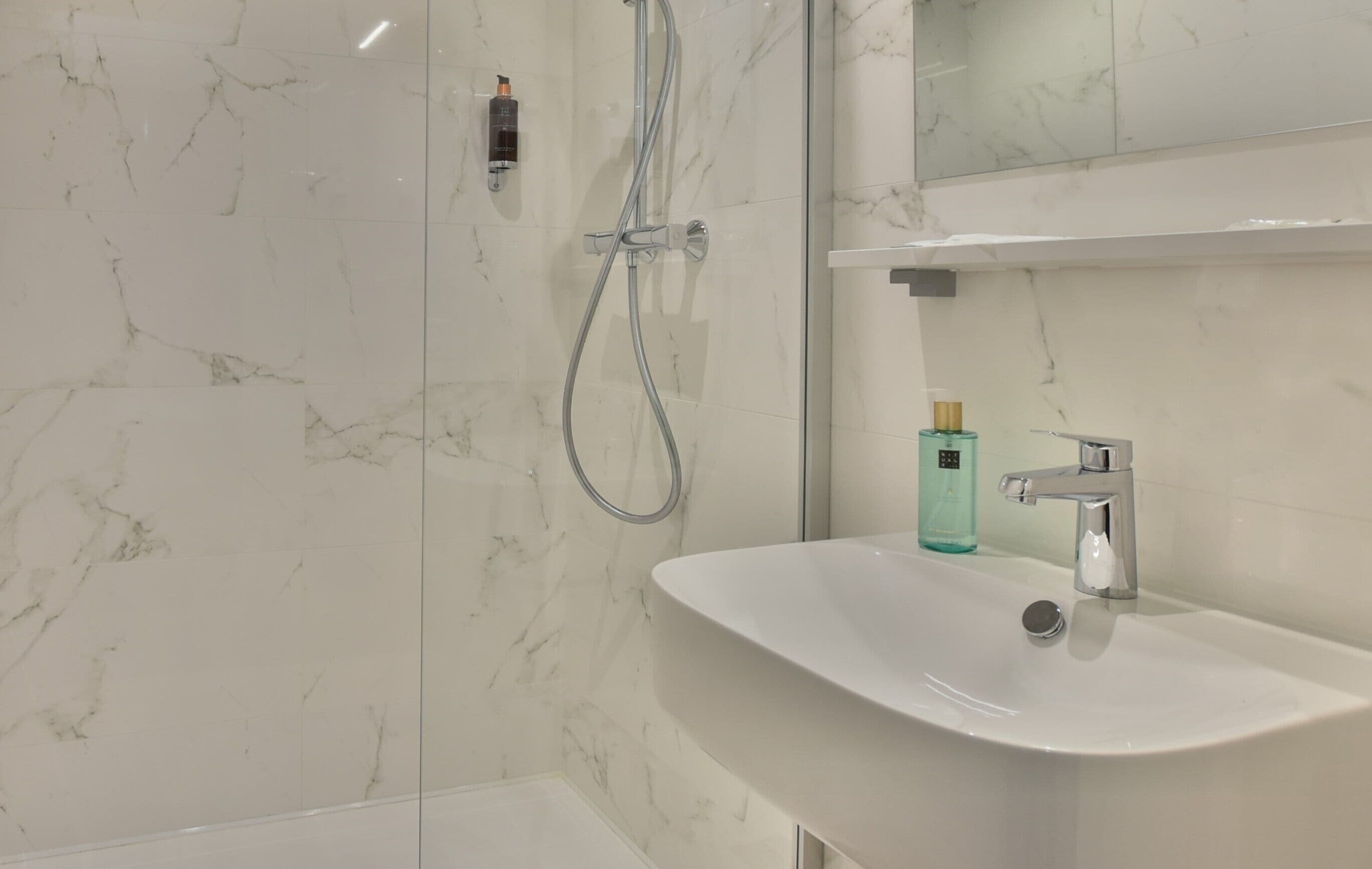 premium bedding, desk, blackout curtains, soundproofing