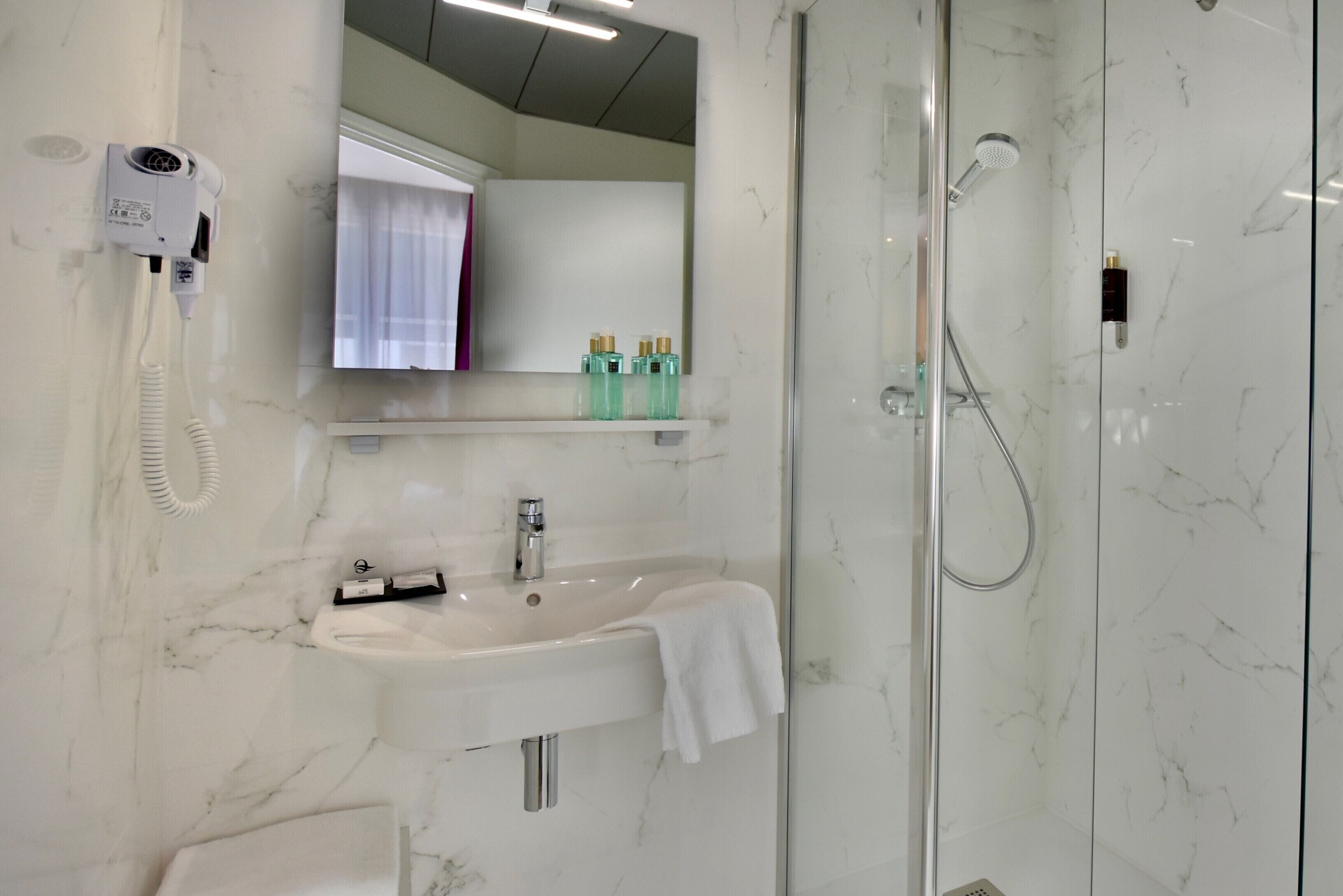 premium bedding, desk, blackout curtains, soundproofing