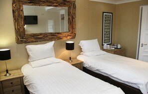 Desk, iron/ironing board, free WiFi, bed sheets