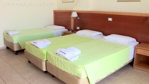 Familierom, hageutsikt | Ekstrasenger (mot et tillegg) og wi-fi (inkludert)