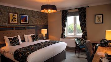 Classic Double Room, Shower Grab Bars | Desk, iron/ironing board, free WiFi, bed sheets