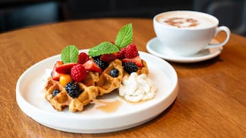 Daily cooked-to-order breakfast for a fee