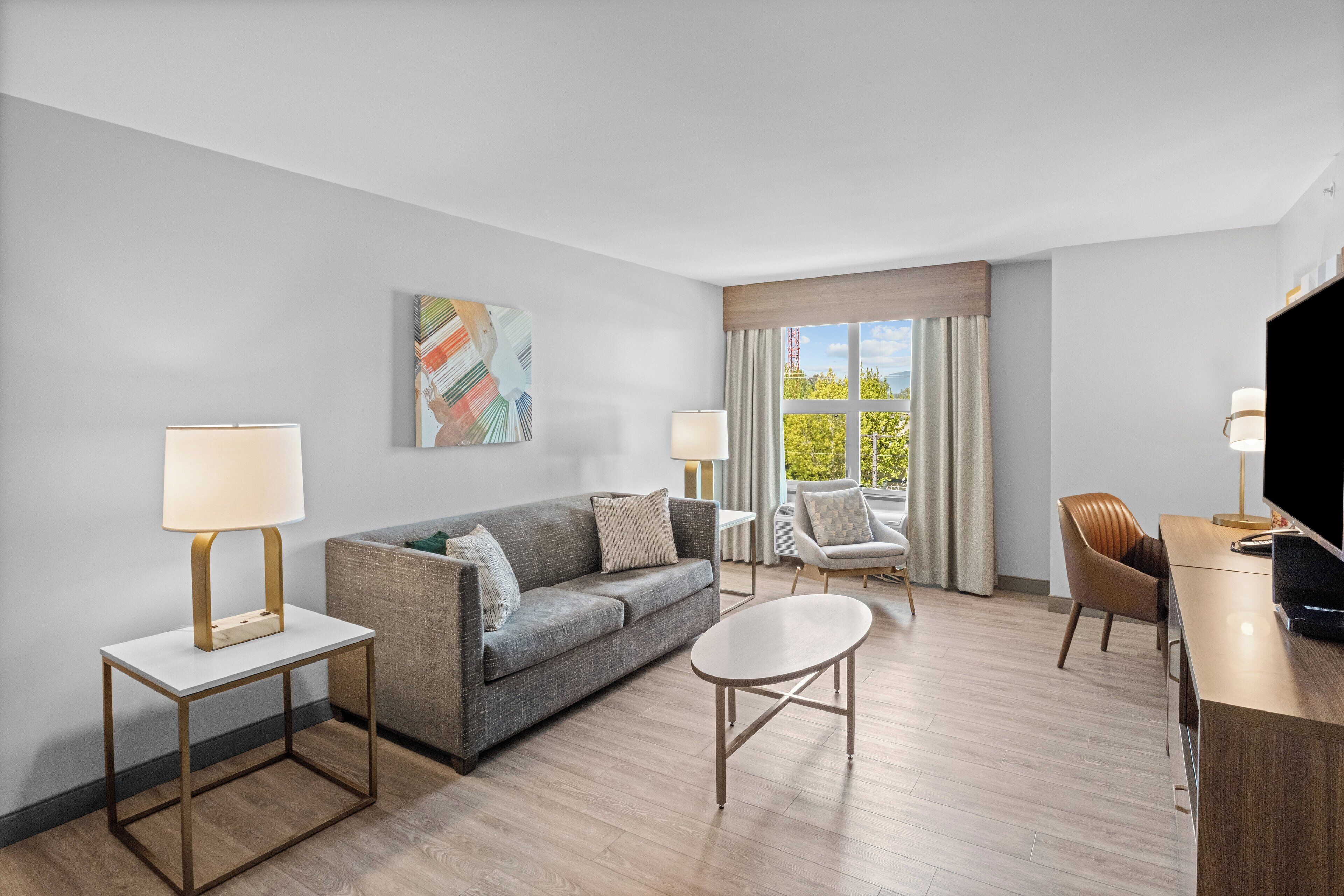 suite, 1 king bed, accessible | in-room safe, desk, iron/ironing board, free cots/infant beds