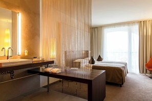 In-room safe, desk, free cots/infant beds, free WiFi