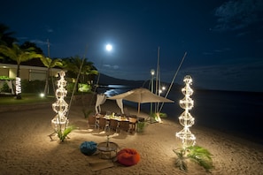 Private beach, sun loungers, beach towels, snorkeling - Misibis Bay (Bacacay)