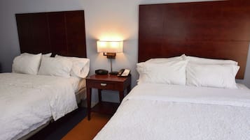 In-room safe, iron/ironing board, rollaway beds, free wired internet