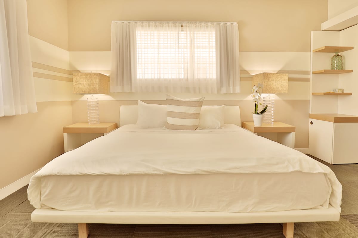 Premium bedding, minibar, in-room safe, desk