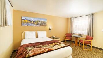 Blackout curtains, iron/ironing board, cots/infant beds, rollaway beds