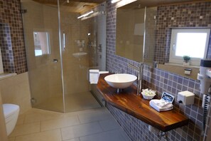 Standard Double Room | Bathroom | Free toiletries, hair dryer