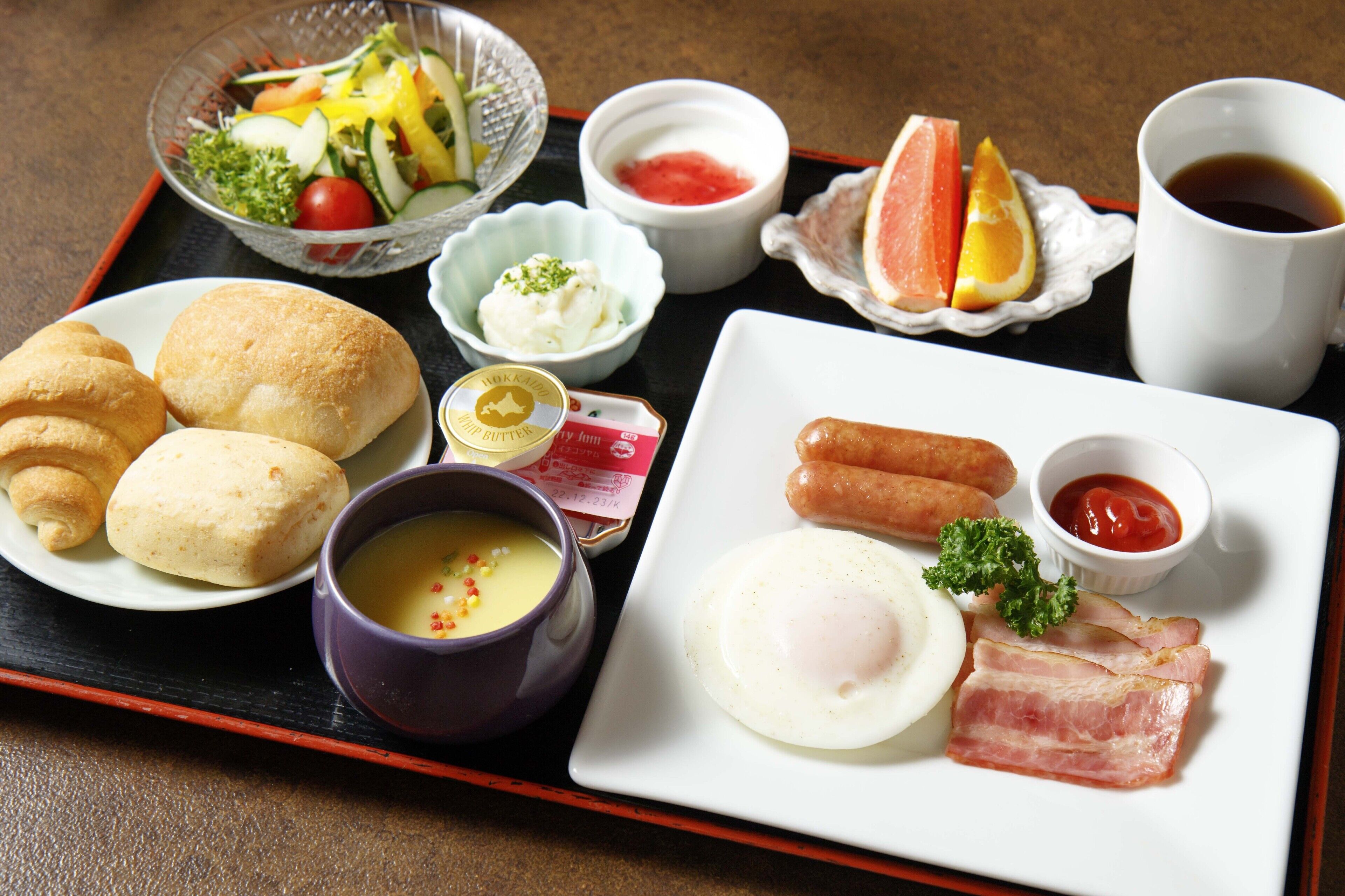 breakfast, lunch, dinner served; japanese cuisine