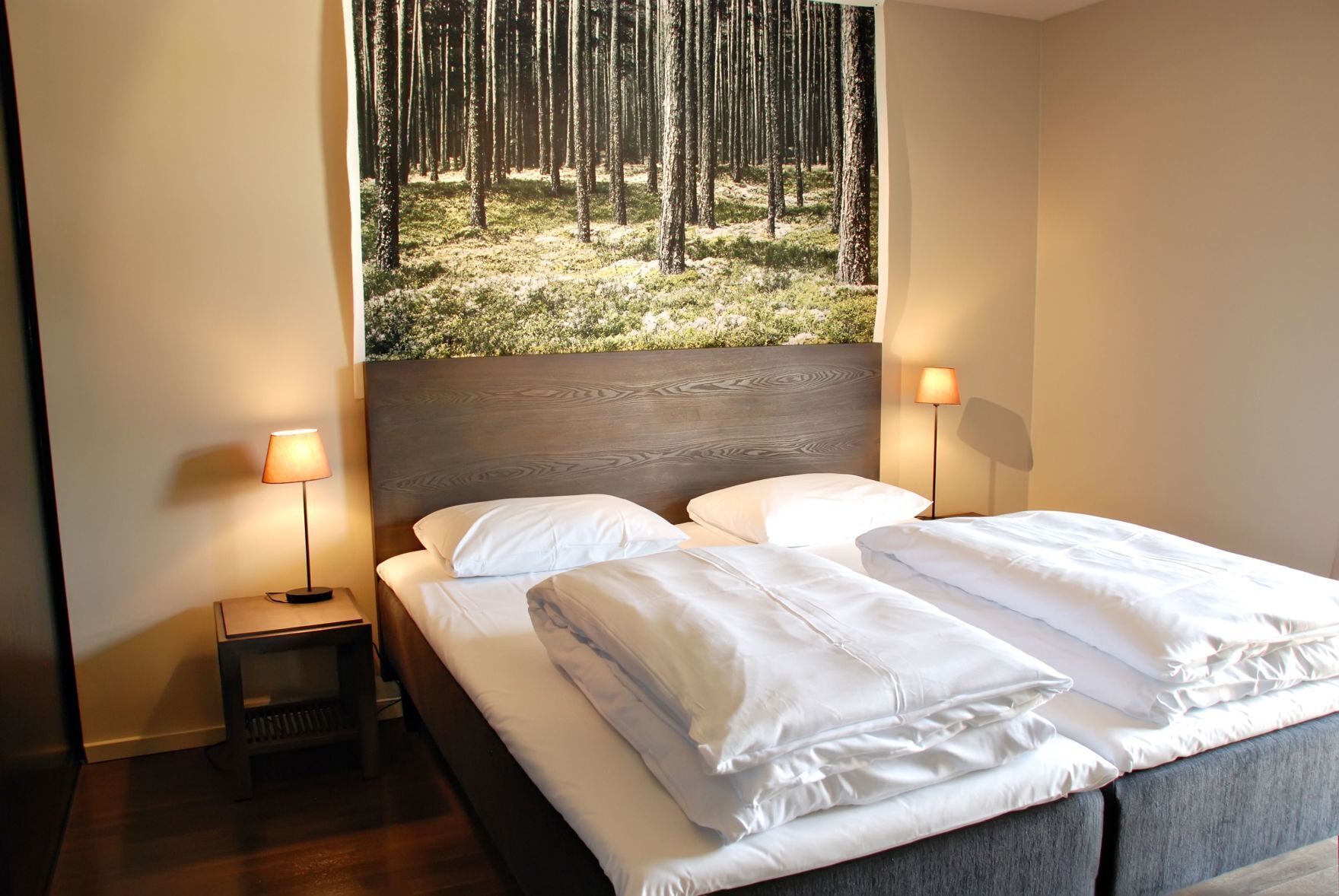 Premium bedding, pillow-top beds, iron/ironing board, cots/infant beds
