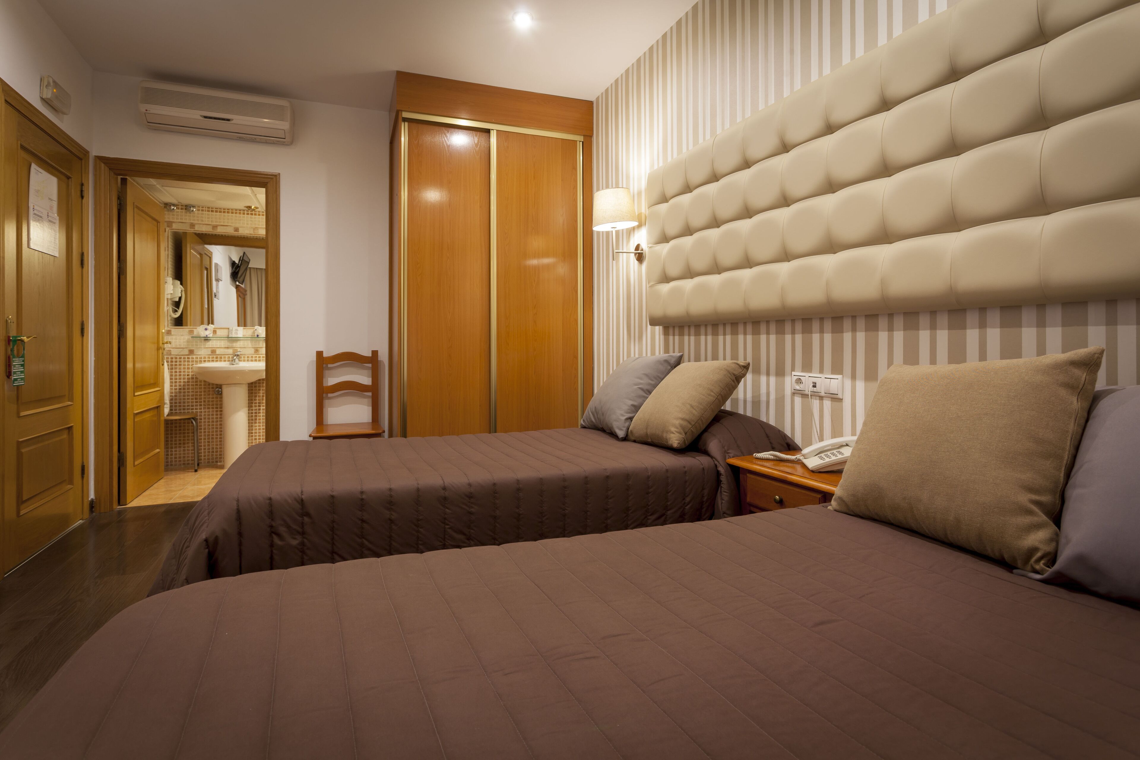 double or twin room | premium bedding, minibar, desk, blackout curtains