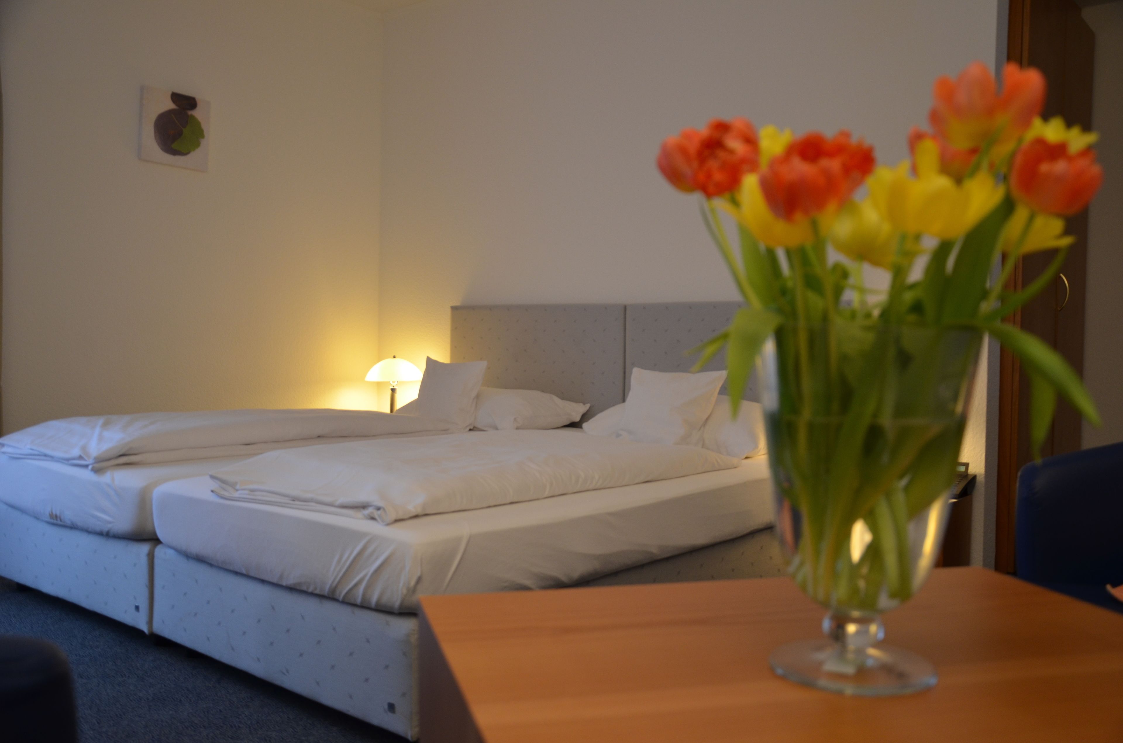 comfort double room | hypo-allergenic bedding, desk, blackout curtains, iron/ironing board