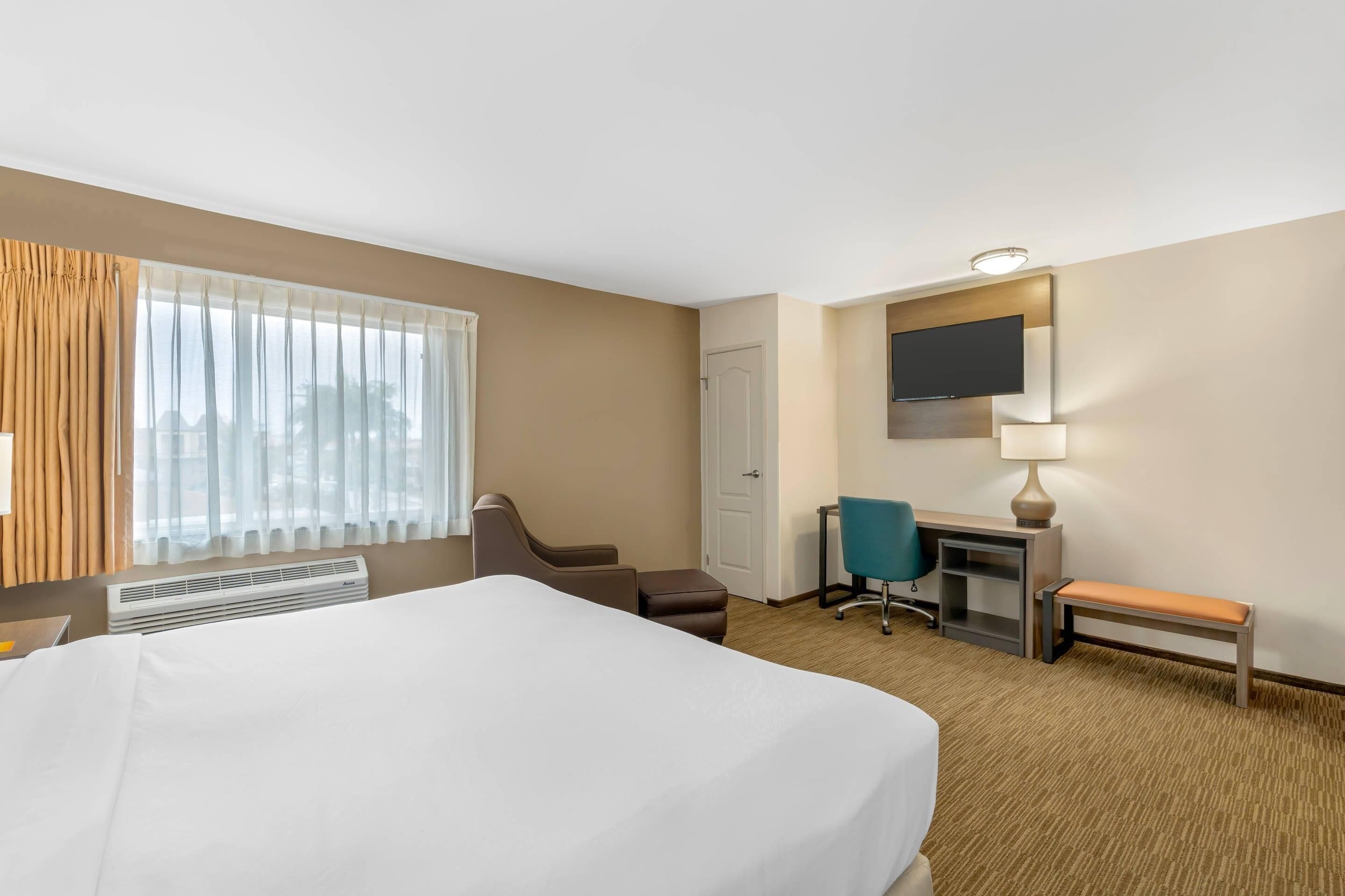 standard room, 1 king bed, non smoking | premium bedding, in-room safe, individually decorated