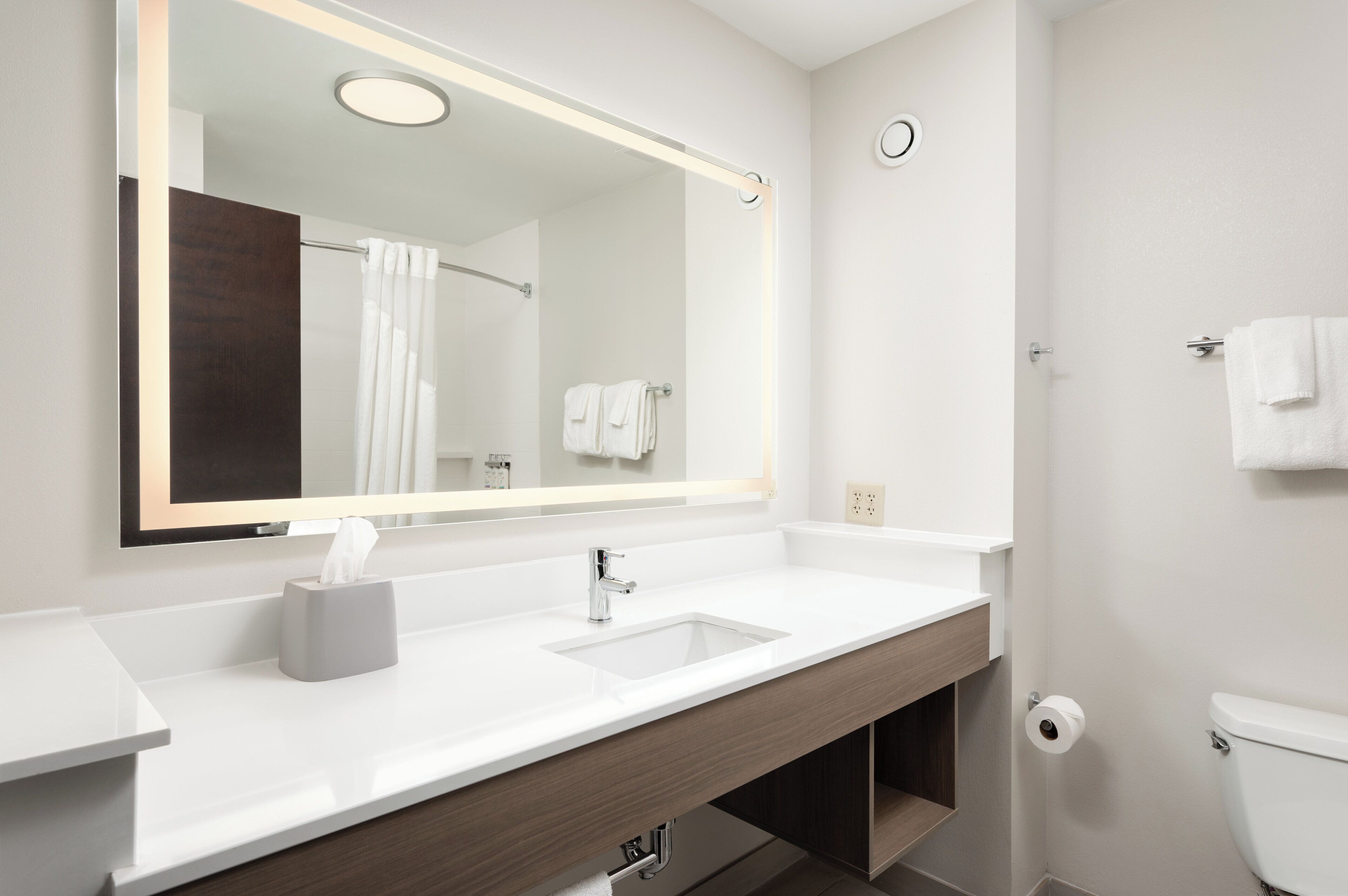 desk, blackout curtains, iron/ironing board, free cots/infant beds