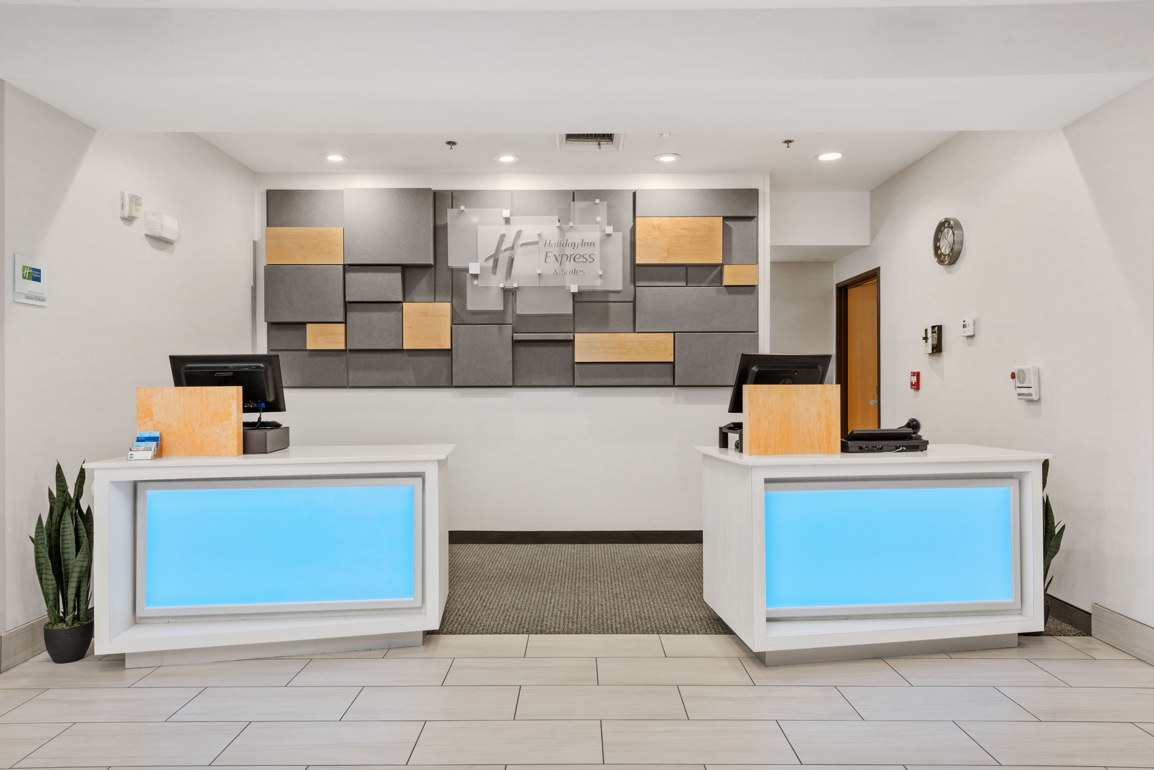 check-in/check-out kiosk