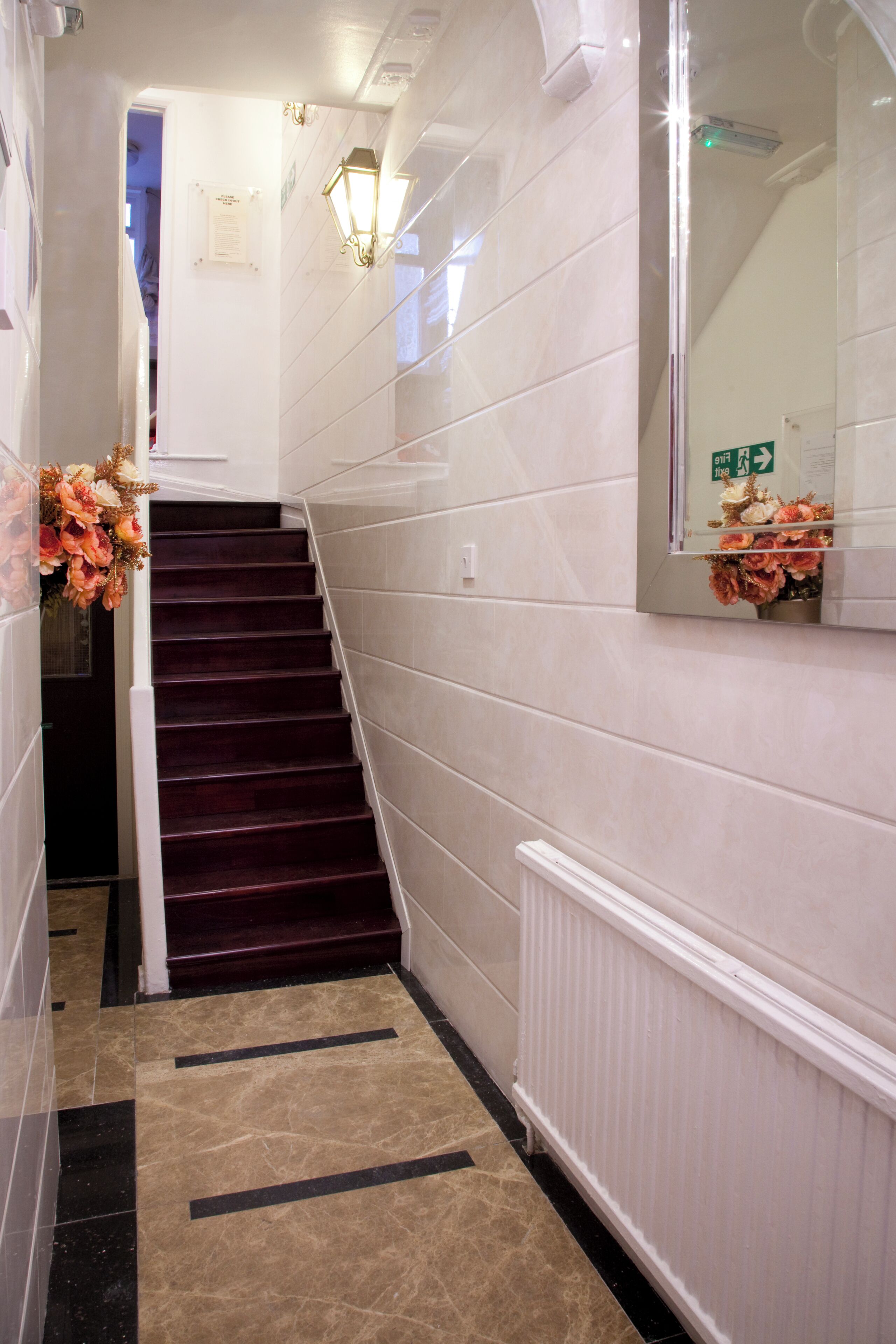 Handläufe an den Treppen