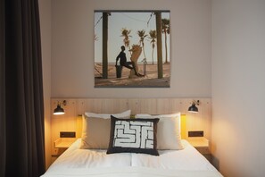 Habitación doble superior | Ropa de cama hipoalergénica y escritorio