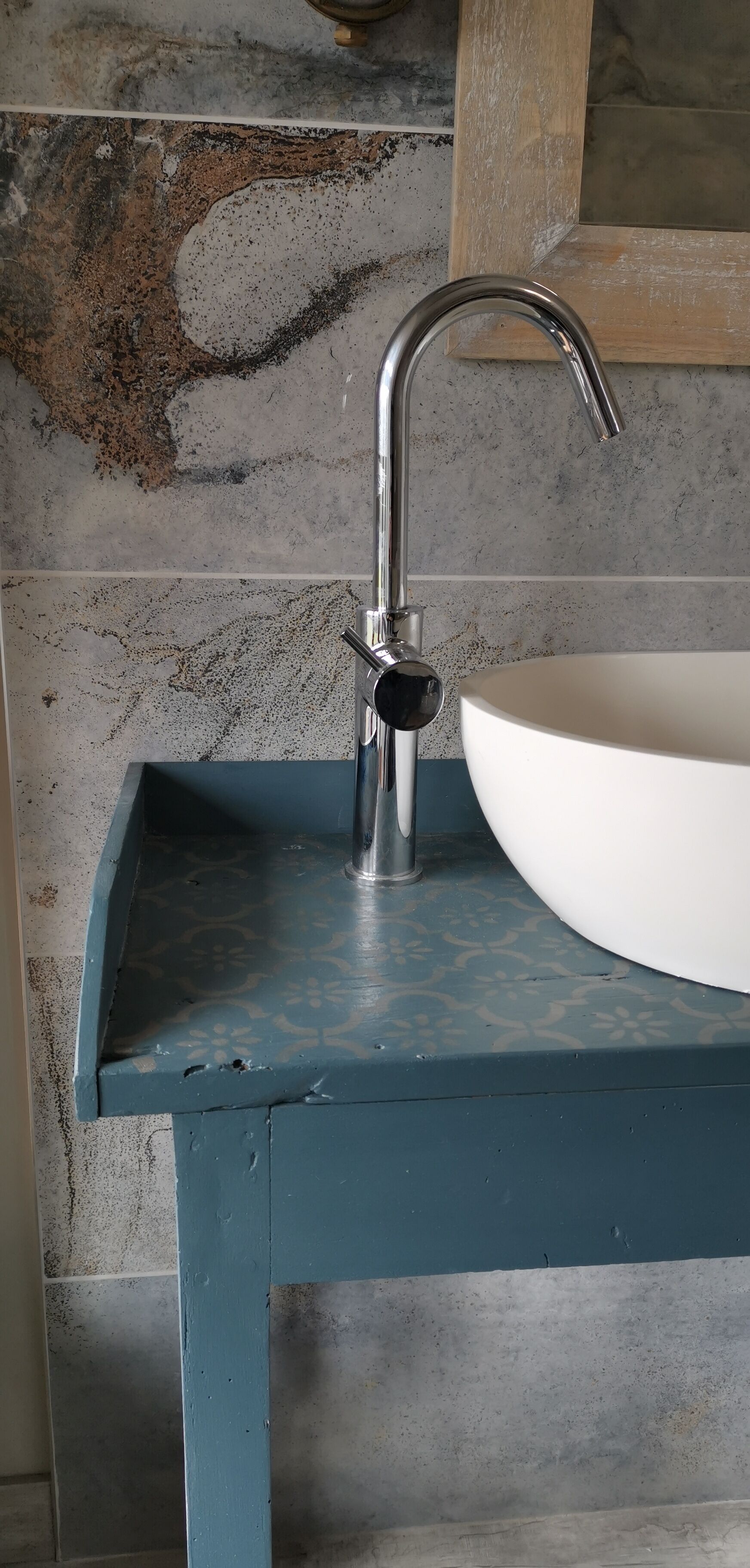 Lavabo en el baño