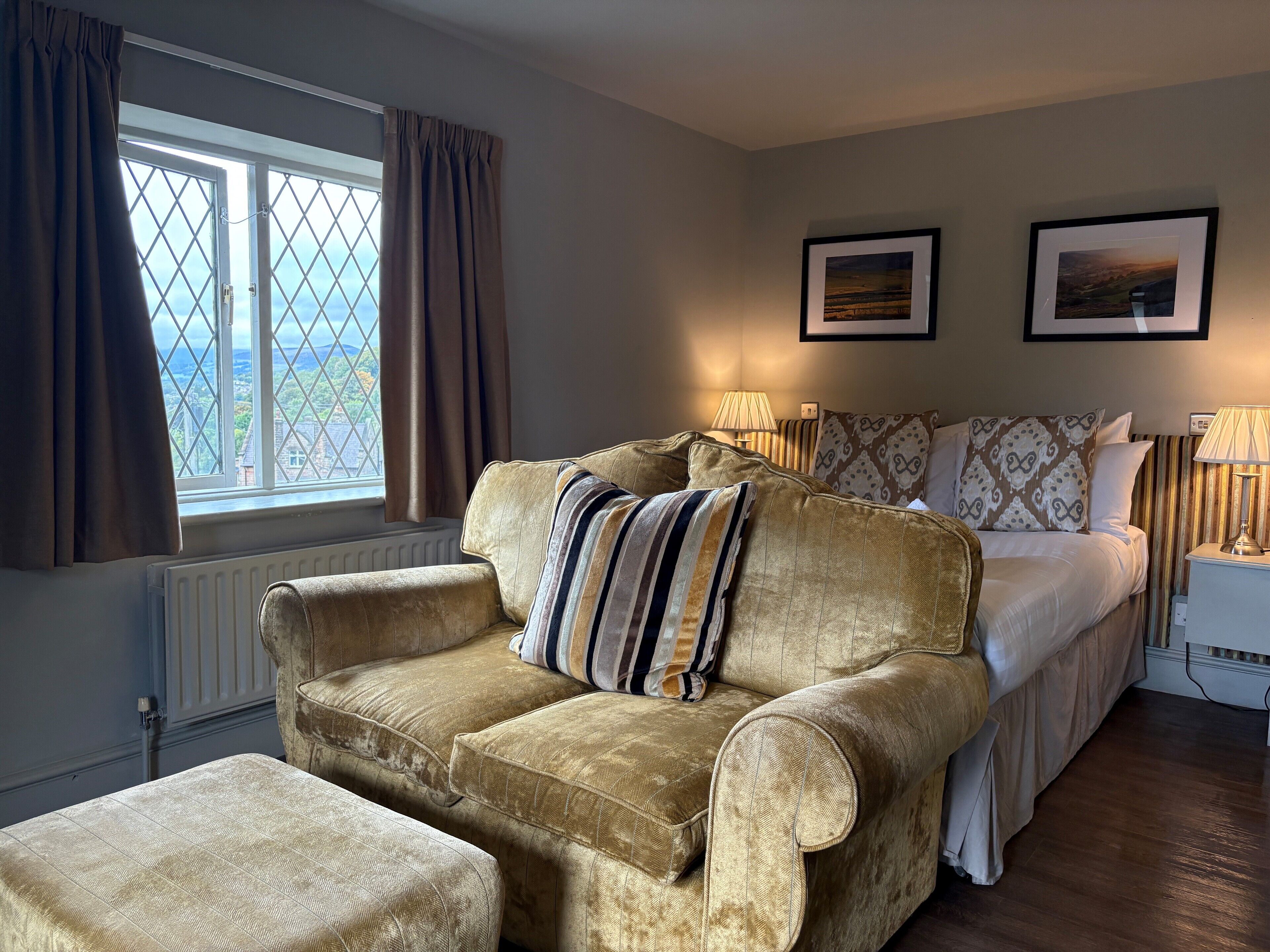 Literie de qualité supérieure, décoration personnalisée