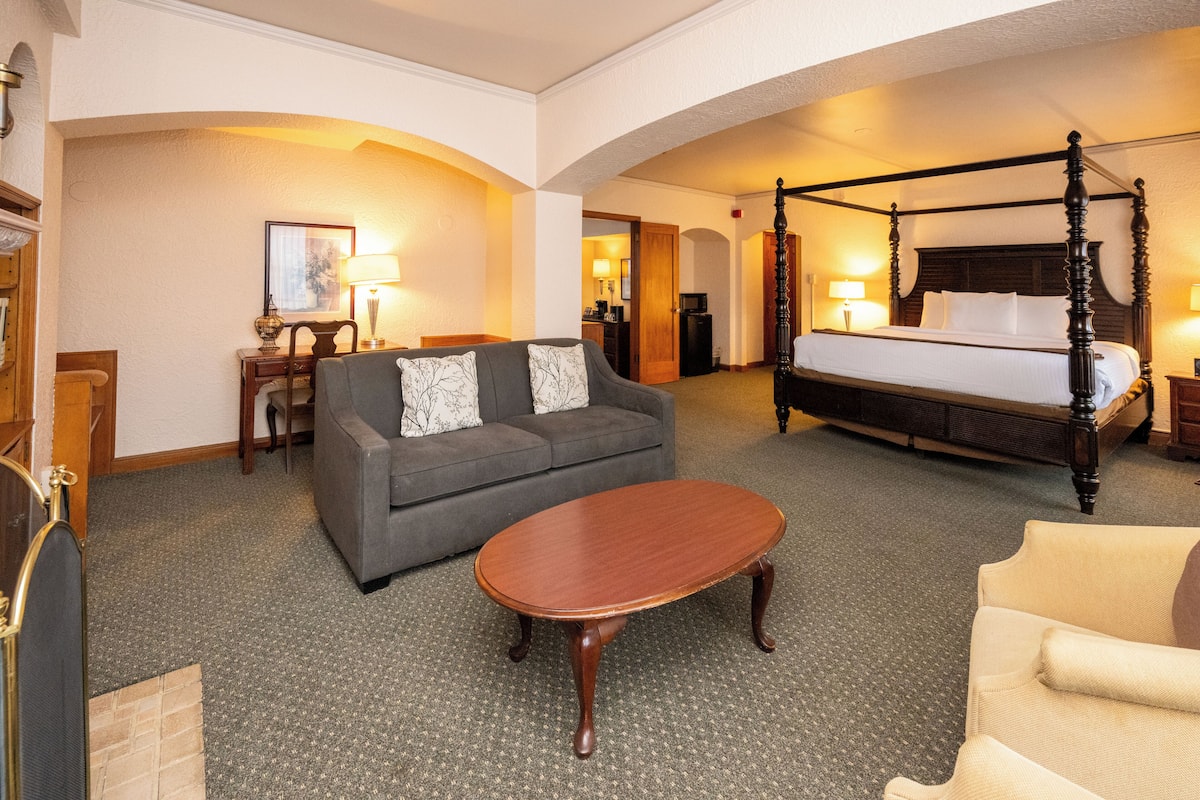 Standard Suite, 1 King Bed (Library Suite) (No AirConditioning) | Hypo-allergenic bedding, individually decorated, individually furnished