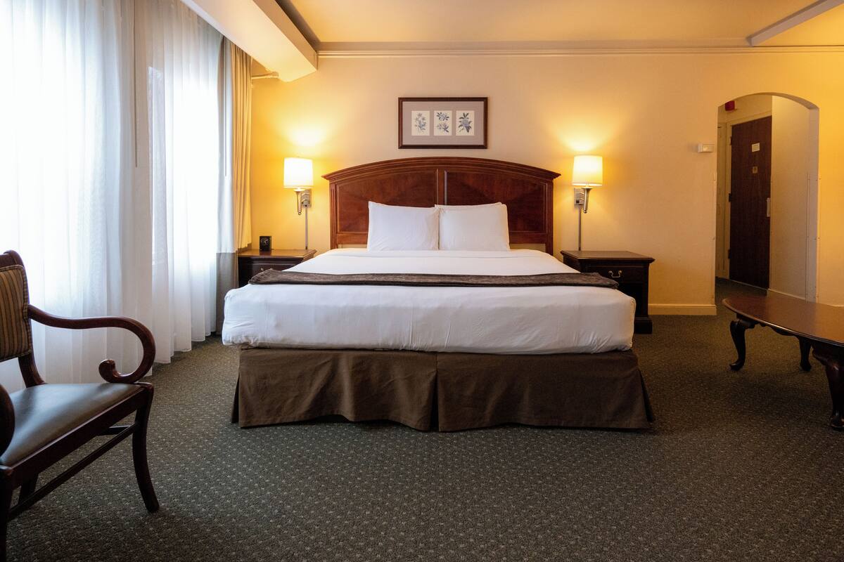 Standard Suite, 1 King Bed (King Junior Suite) | Hypo-allergenic bedding available, iron/ironing board, WiFi (free)