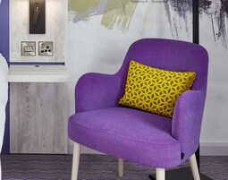 Hypo-allergenic bedding, in-room safe, desk, iron/ironing board