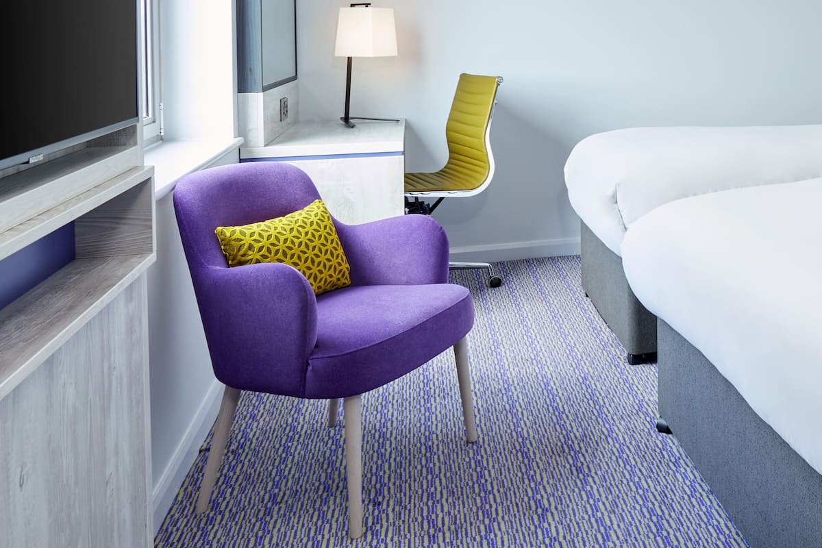 superior, one double and one single bed | in-room safe, desk, iron/ironing board, free wifi