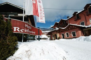 Façade de l’hébergement