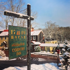 Façade de l’hébergement