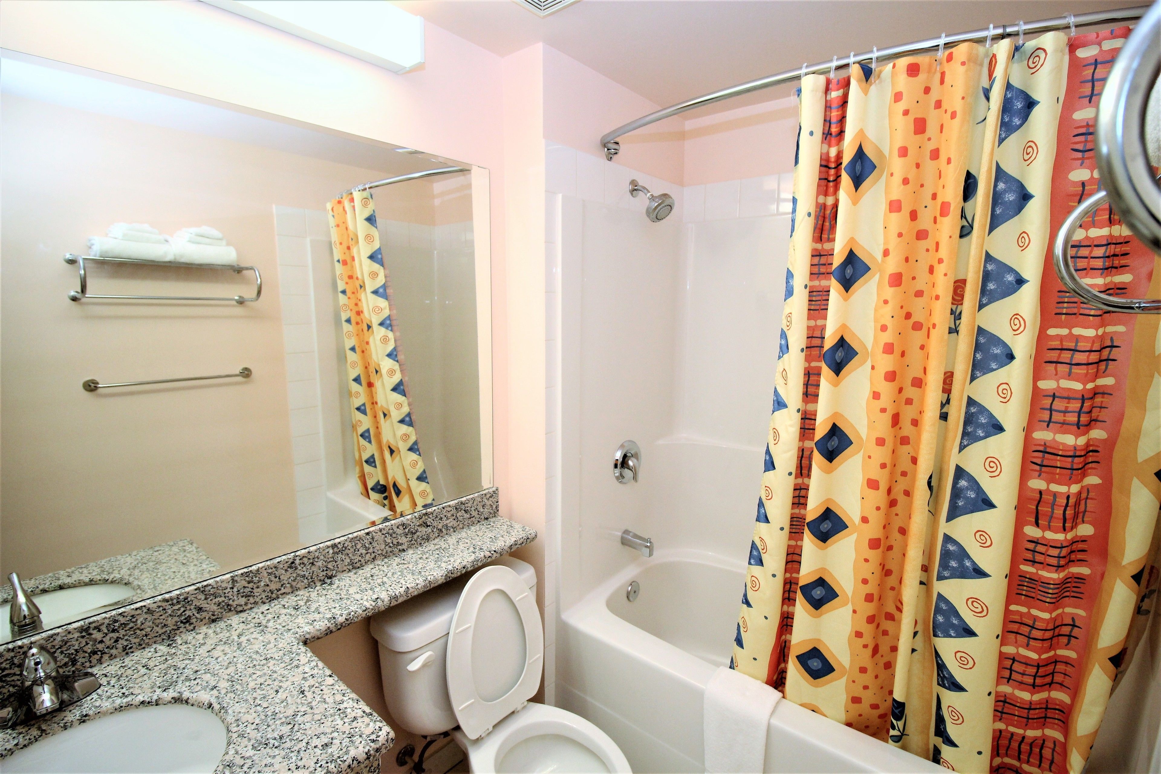 standard room, 1 king bed, jetted tub | view from room