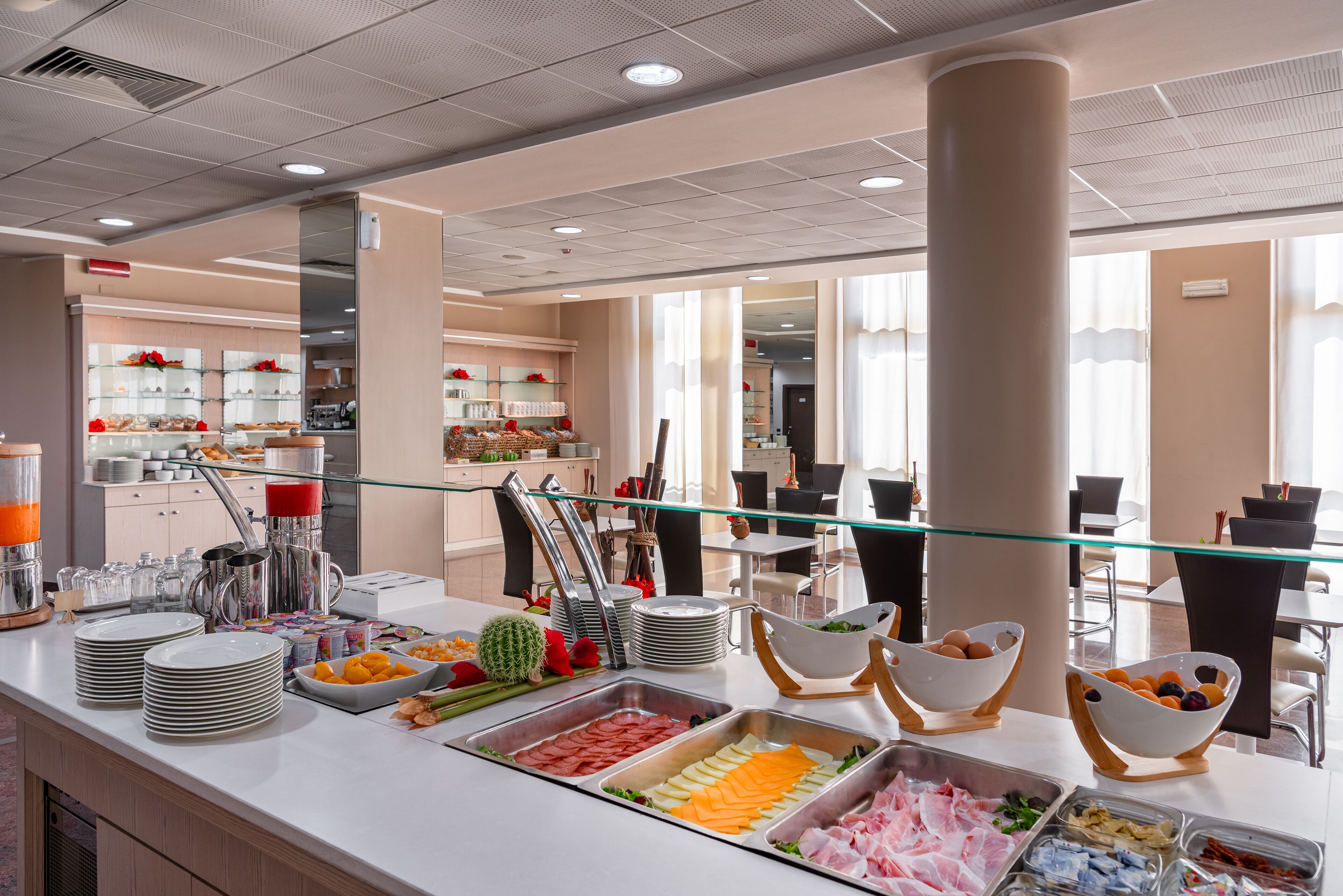 daily buffet breakfast (eur 9.5 per person)