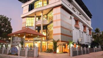 Majoituspaikan julkisivu