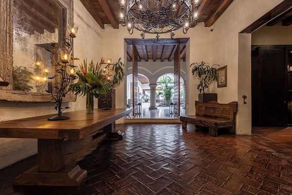 Majoituspaikan sisäänkäynti