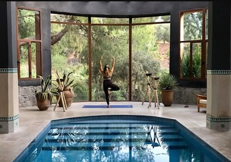 Yoga. Domaine de la Roseraie Resort