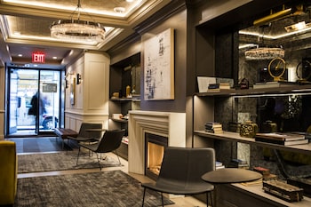 Hotel entrance and lobby at Hotel 32 32