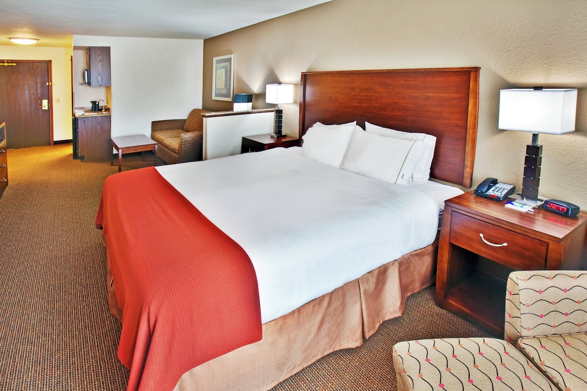 Suite, 1 King Bed | Desk, iron/ironing board, cribs (free), rollaway beds (surcharge)