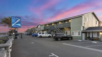 Front of property – evening/night
