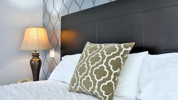Edredón, decoración personalizada y muebles diferentes