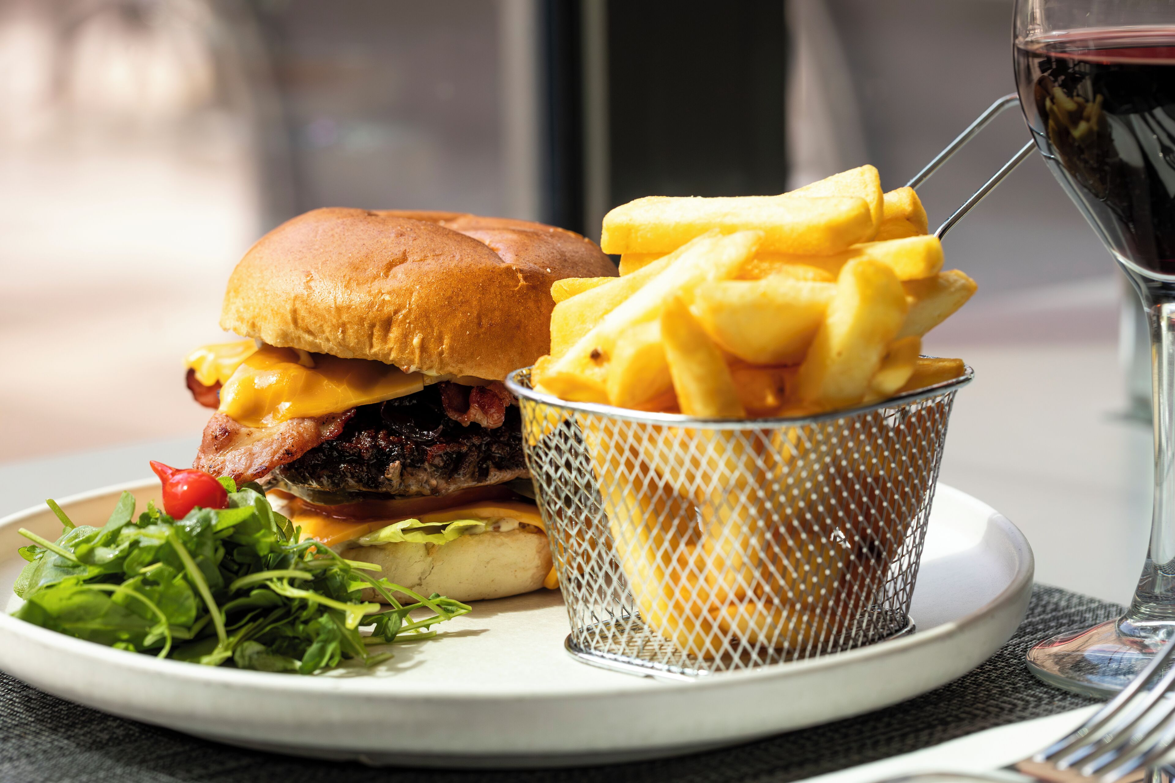 breakfast, lunch, dinner served; mediterranean cuisine