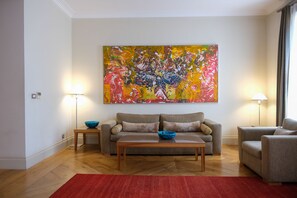 Superior Suite | 1 bedroom, premium bedding, minibar, in-room safe