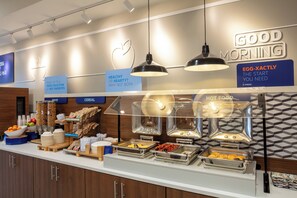 Free buffet breakfast