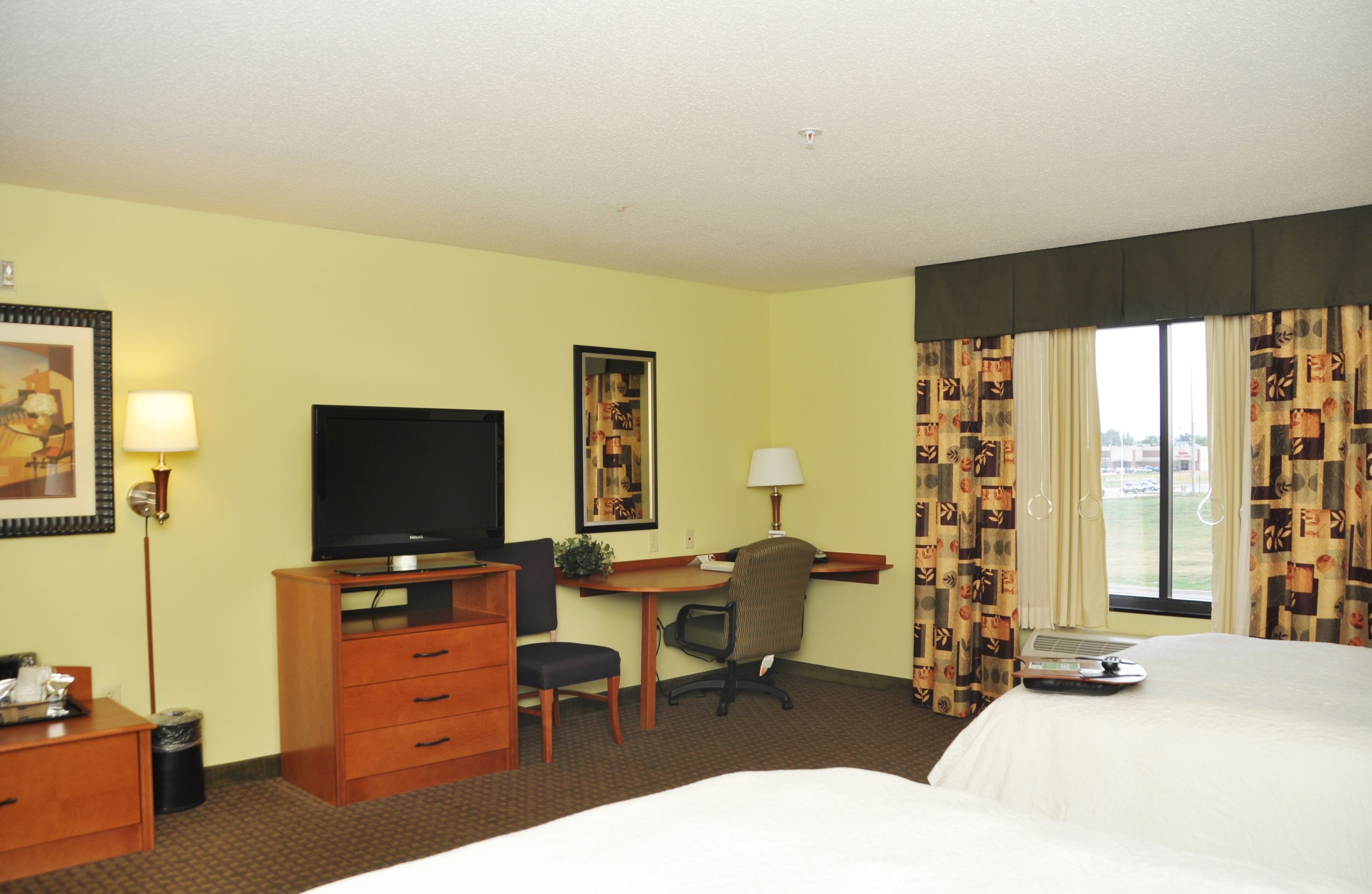 pillow-top beds, in-room safe, blackout curtains, iron/ironing board