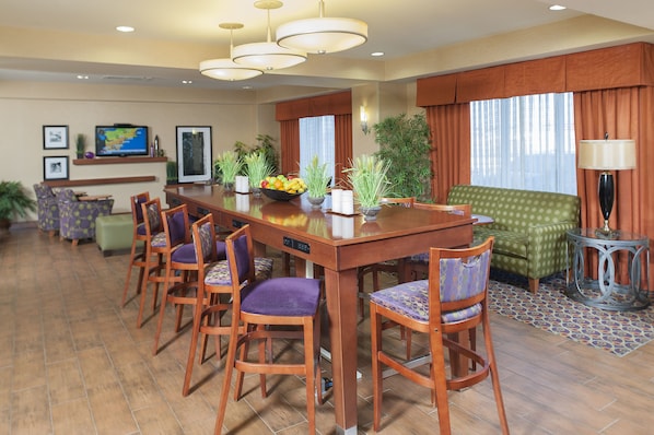 Lobby sitting area