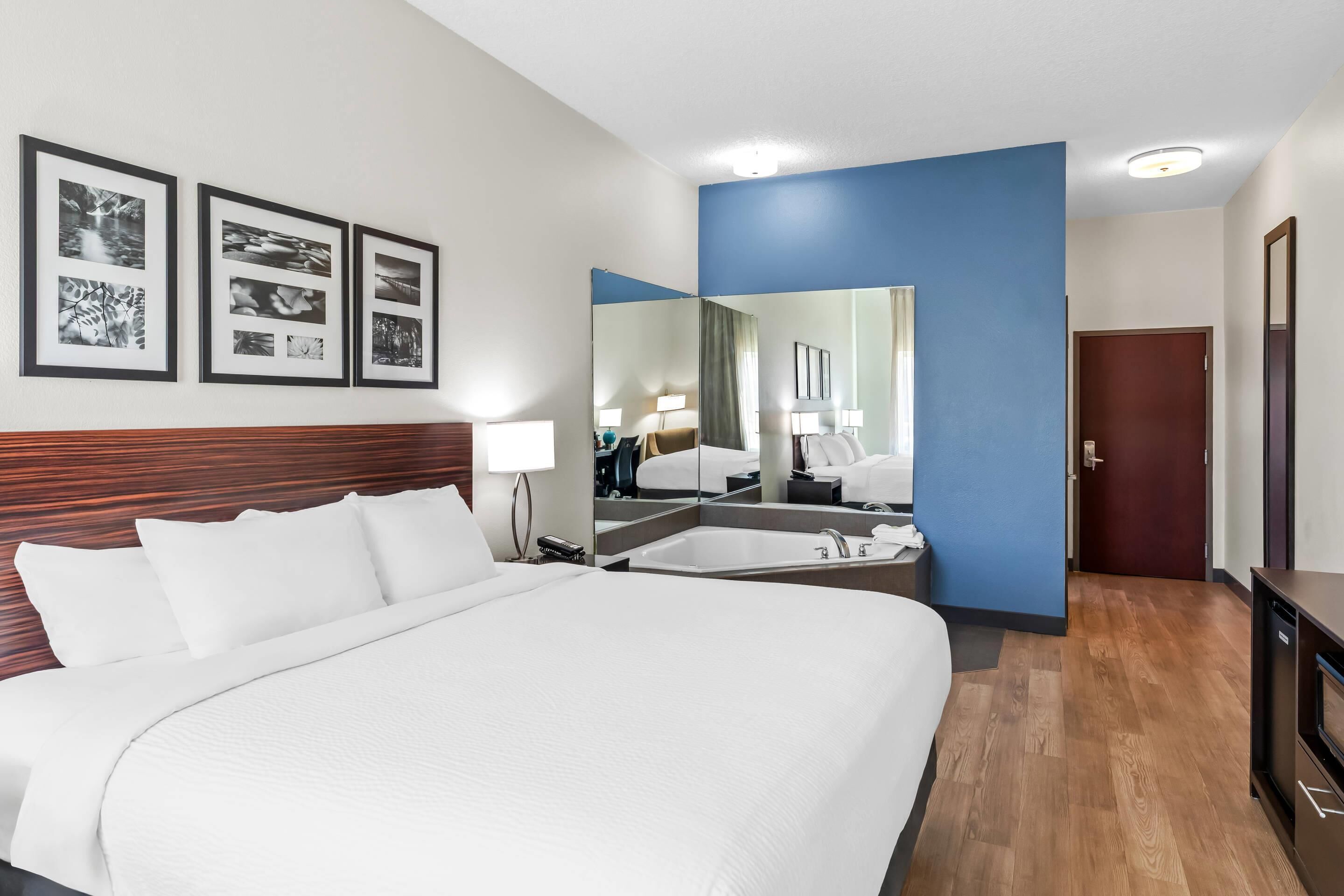 Suite, 1 King Bed, Non Smoking | Desk, iron/ironing board, cribs/infant beds, free WiFi