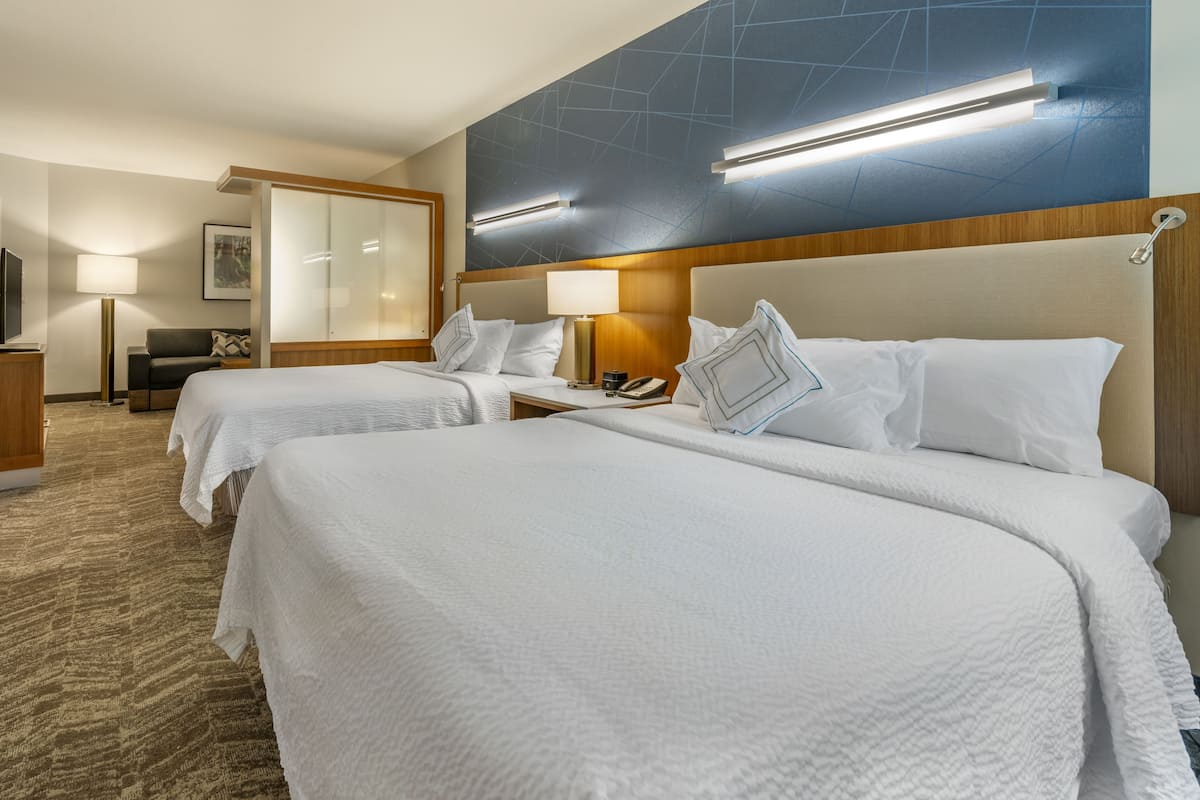 Ropa de cama de alta calidad, edredón y camas con pillow-top