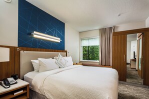 Studio, 1 King Bed with Sofa bed | Premium bedding, down duvets, pillow-top beds, desk - Springhill Suites by Marriott Vero Beach (Vero Beach)